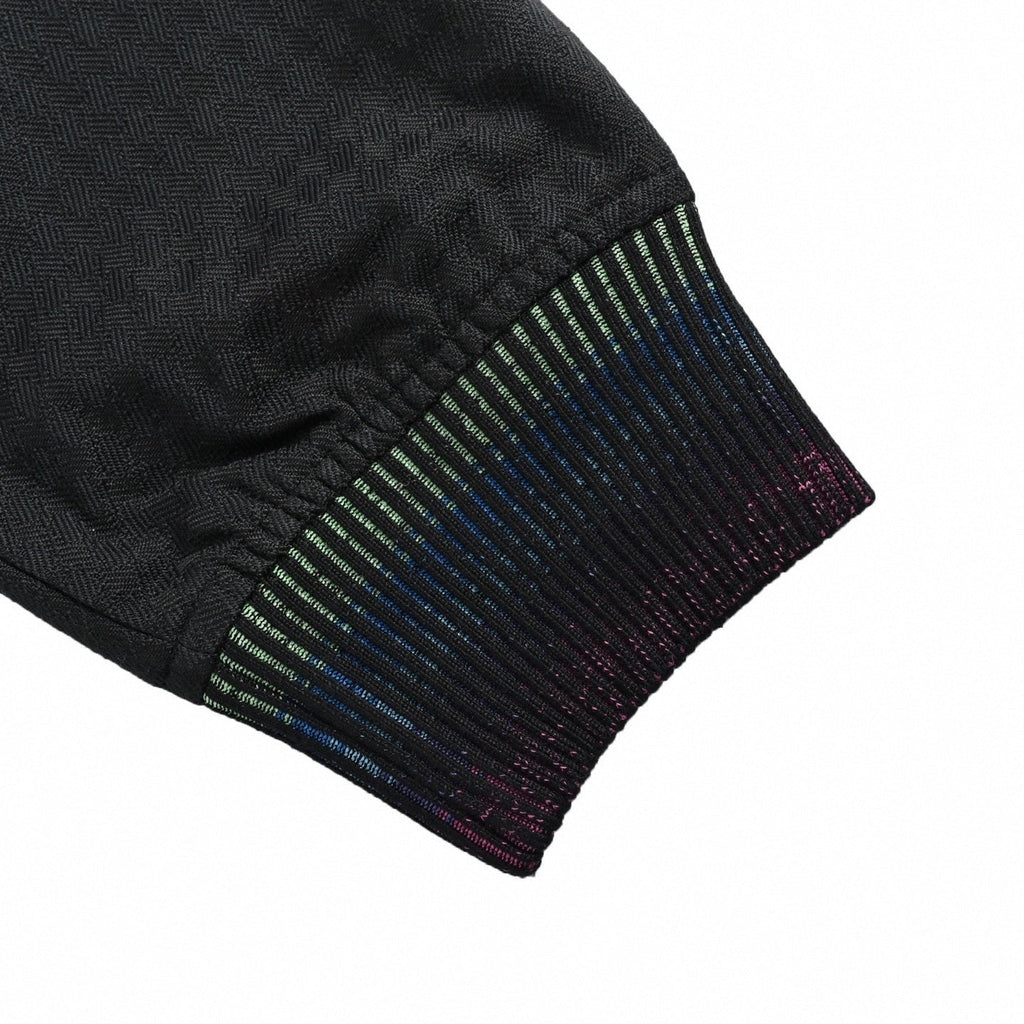 Louis Vuitton Gradient Cuff Evening Cardigan — Black — detail view