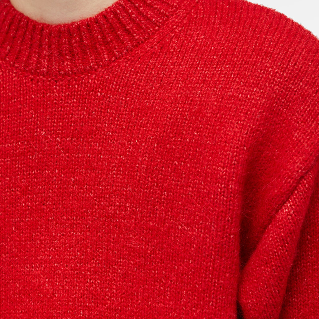 Jacquemus Pavane Logo Crew Knit — Red — gallery image 5