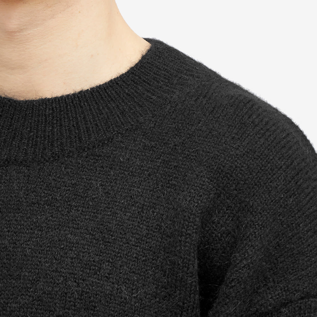 Jacquemus Back Logo Knit Jumper — Black — gallery image 5