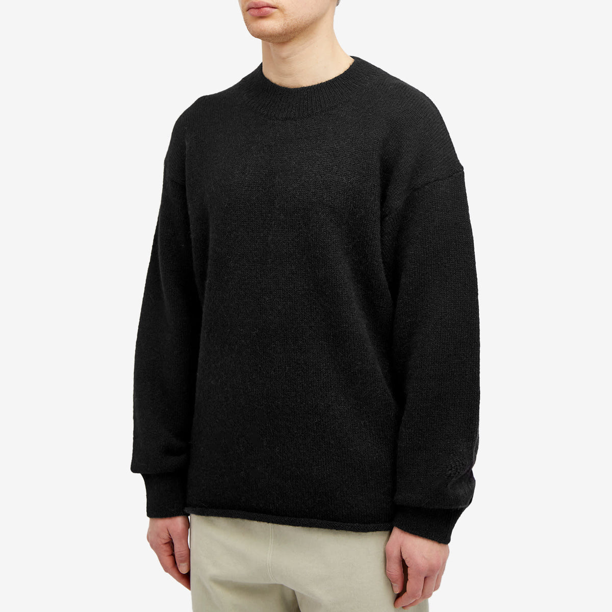 Jacquemus Back Logo Knit Jumper — Black — gallery image 2