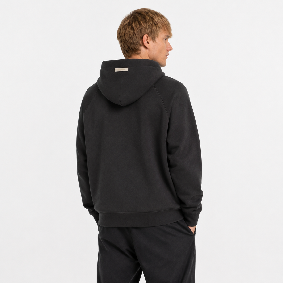 ESSENTIALS 1977 HOODIE — IRON — view 5