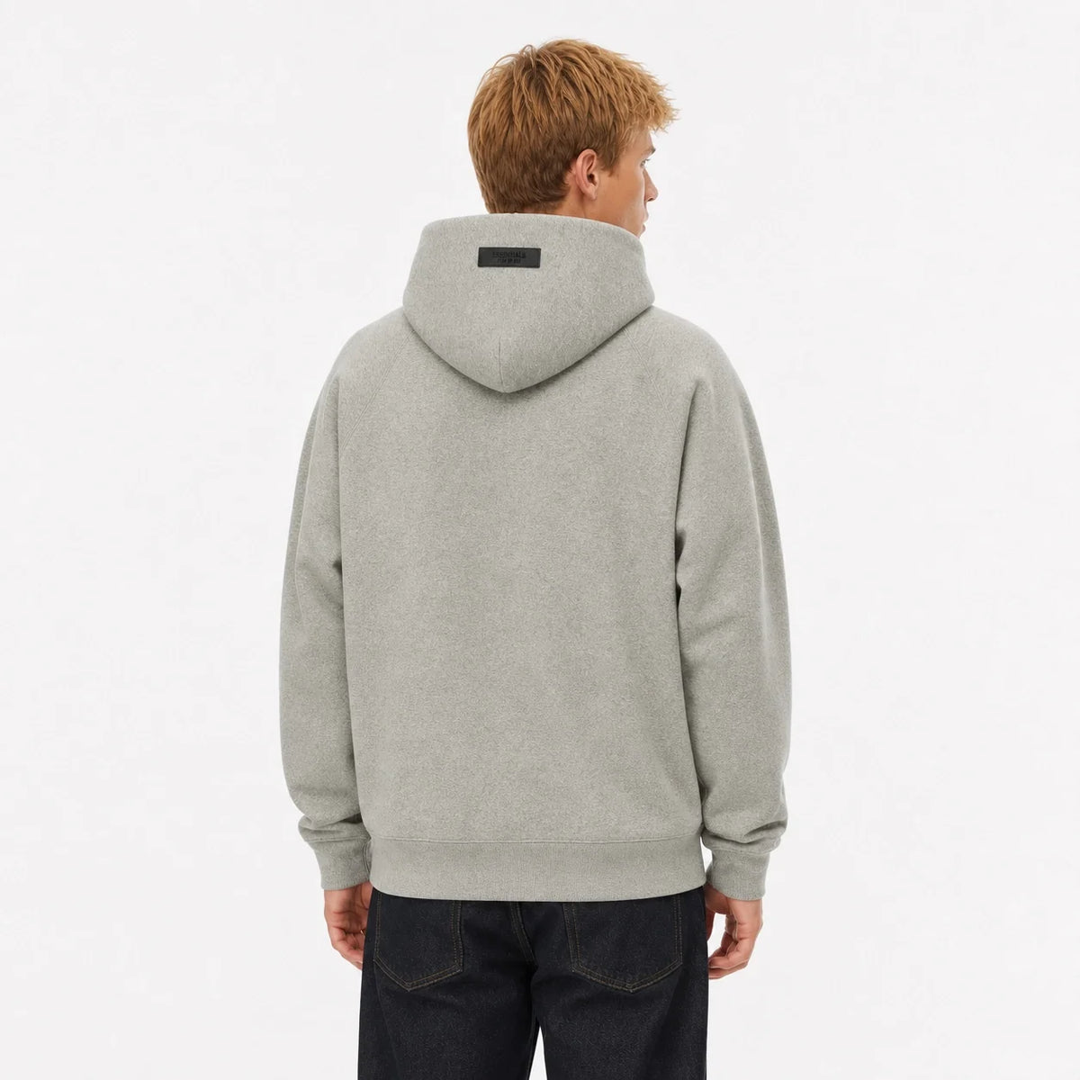 ESSENTIALS 1977 HOODIE — DARK OATMEAL — view 6