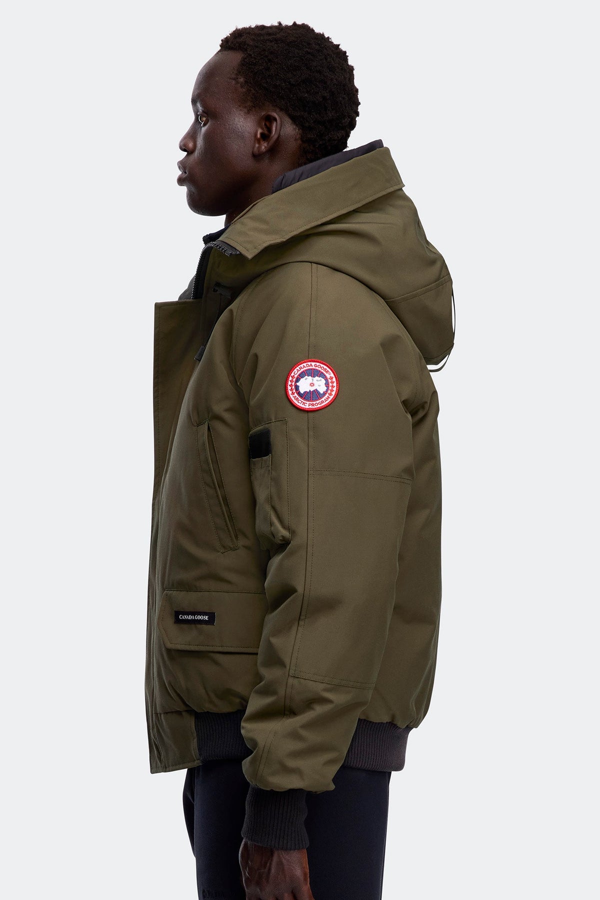 Canada Goose Chilliwack Bomber Jacket — Military Green — Side
