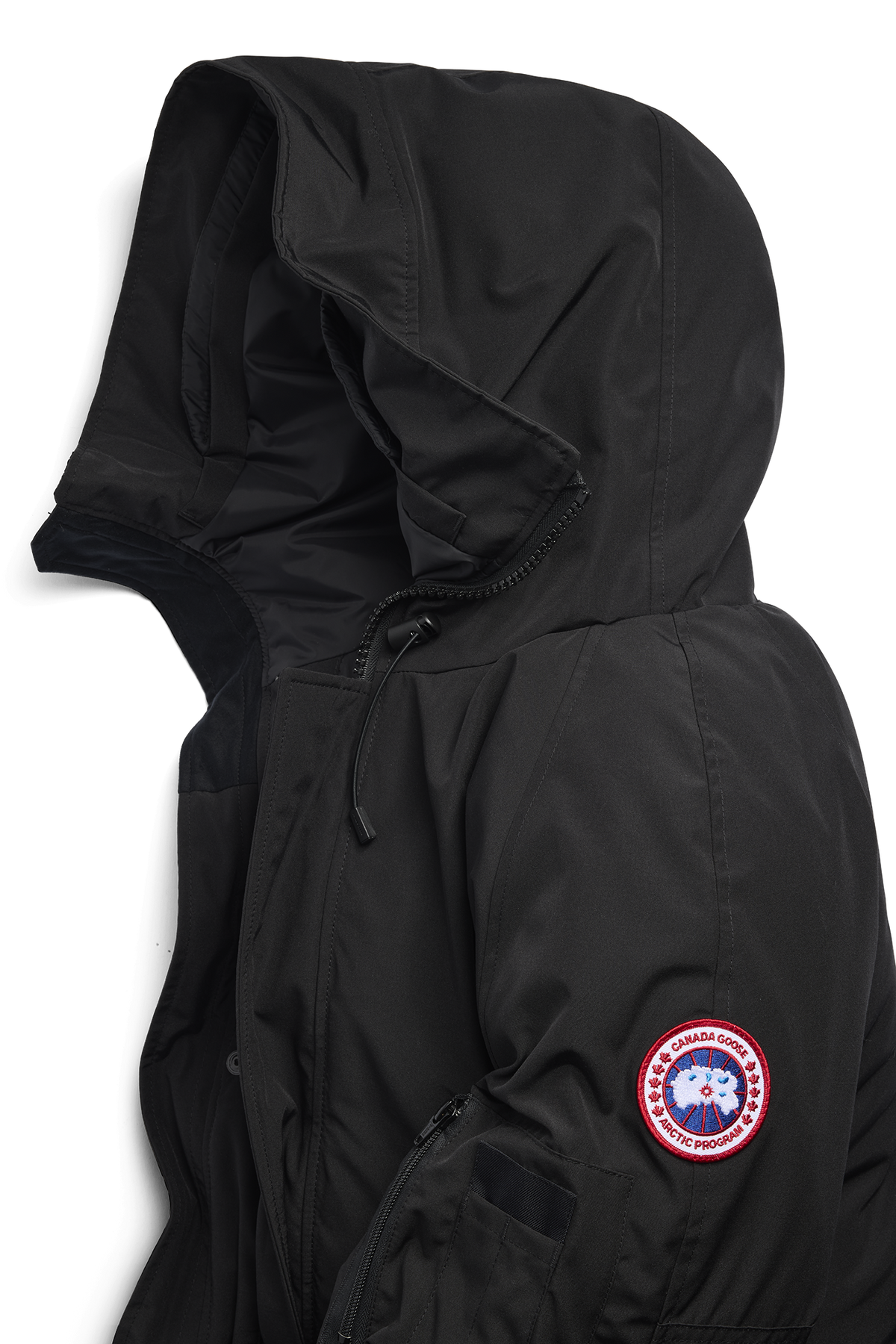 Canada Goose Chilliwack Bomber Jacket — Black — Garment detail