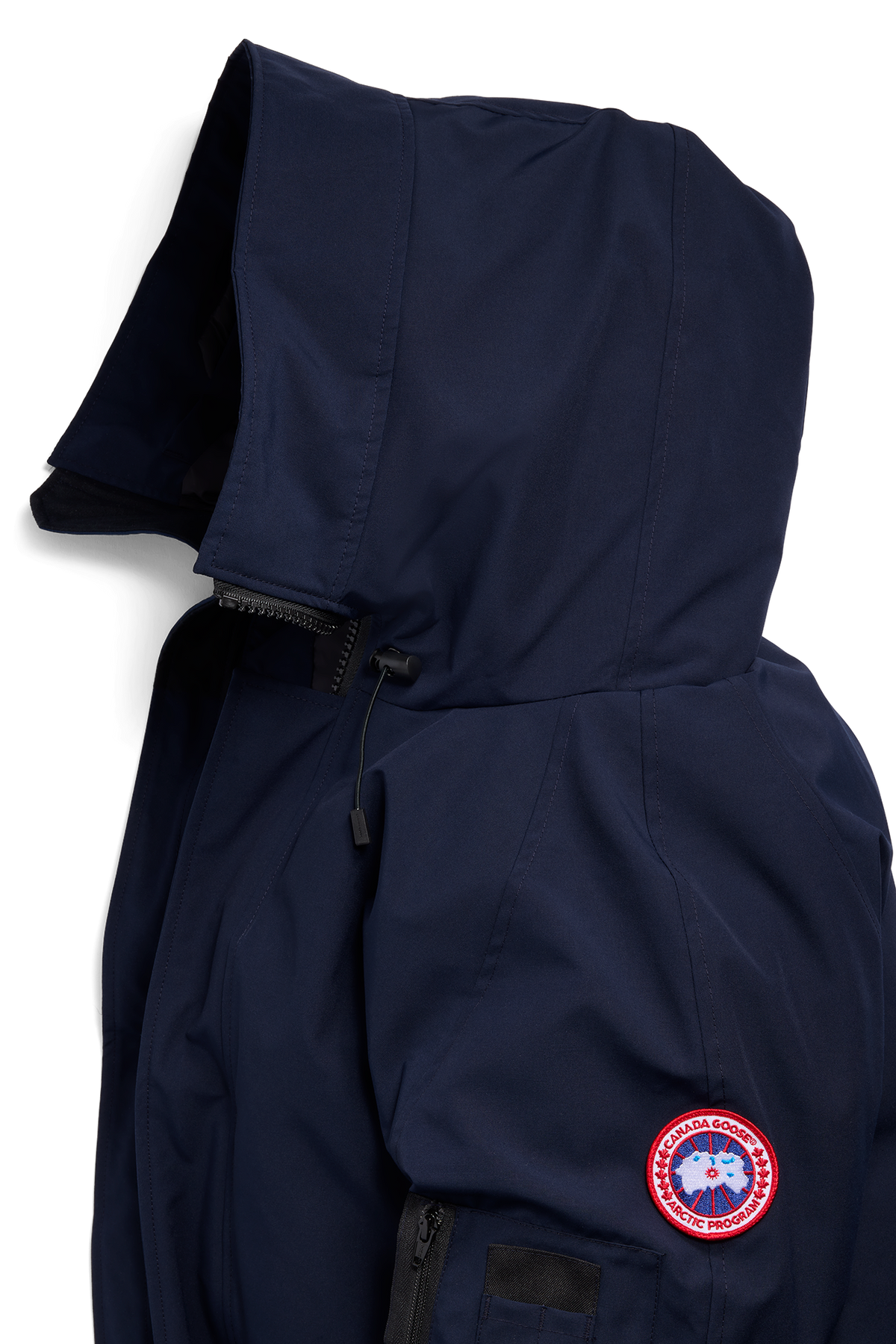 Canada Goose Chilliwack Bomber Jacket — Atlantic Navy — Garment detail