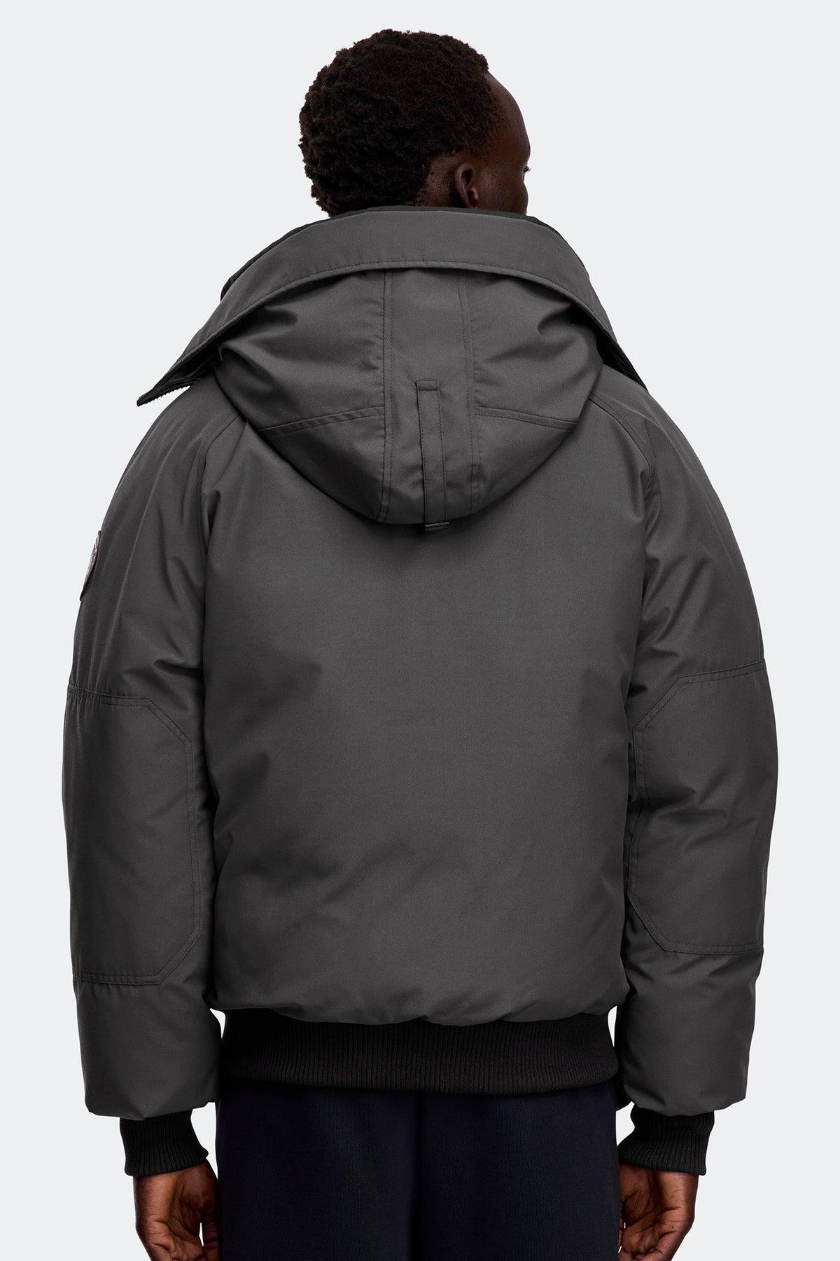 Canada Goose Chilliwack Bomber Jacket — Granite Grey — Back