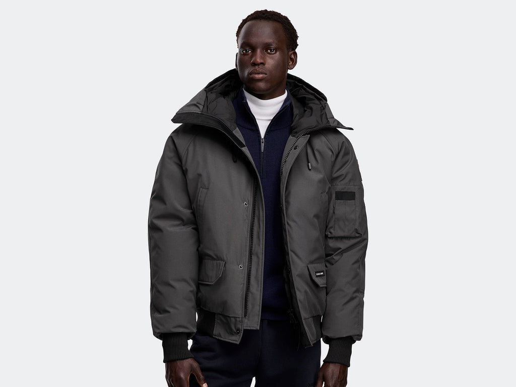 Canada Goose Chilliwack Bomber Jacket — Granite Grey — Front