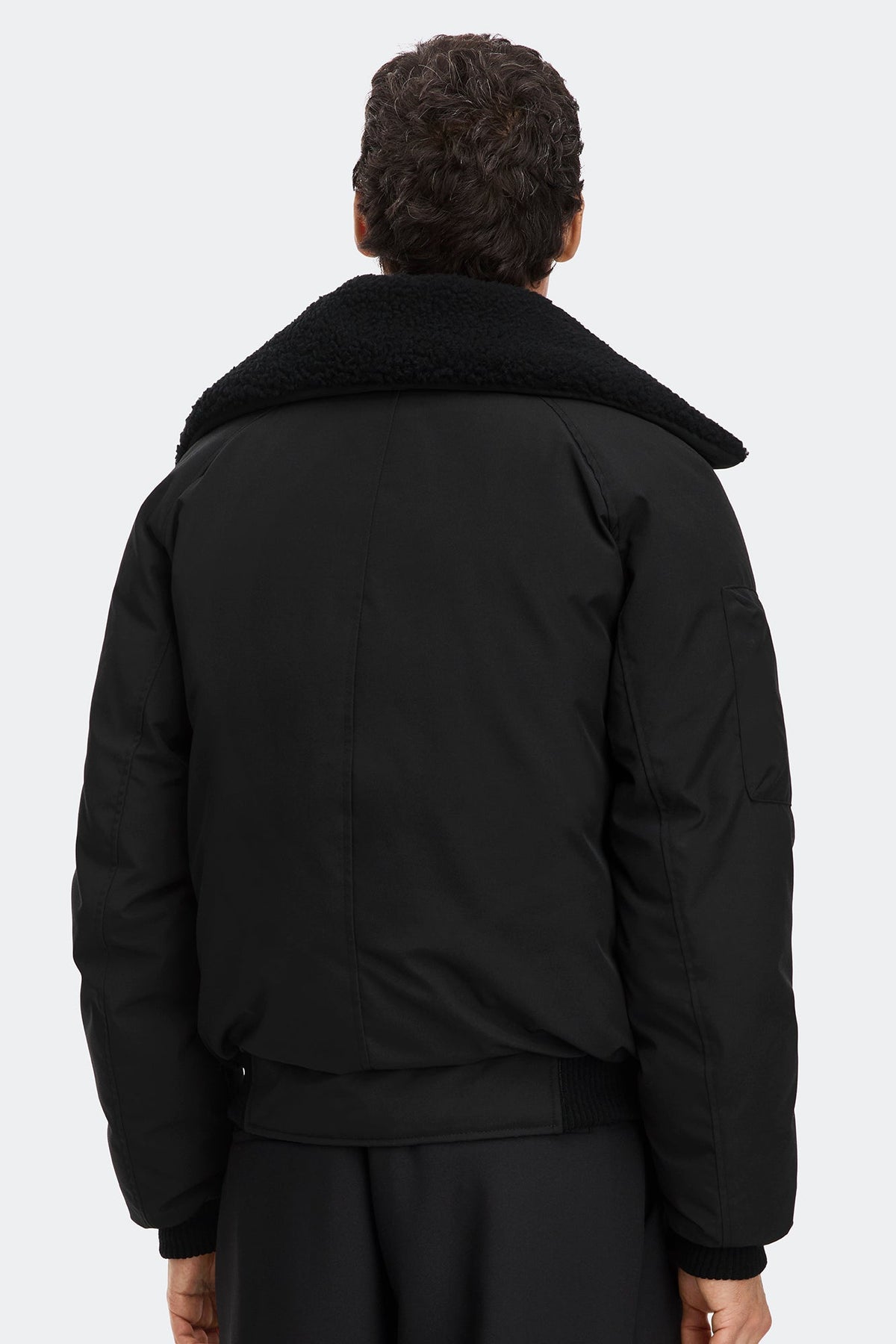 Canada Goose Chilliwack Aviator Bomber Jacket — Black — Back