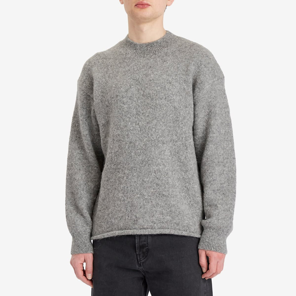 Jacquemus Back Logo Knit Jumper — Grey — gallery image 2
