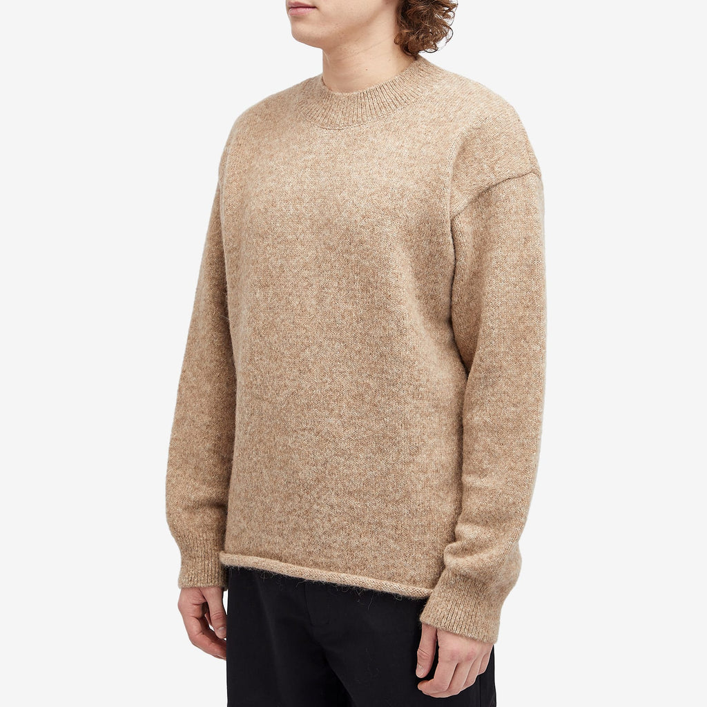 Jacquemus Back Logo Crew Jumper — Beige — gallery image 2