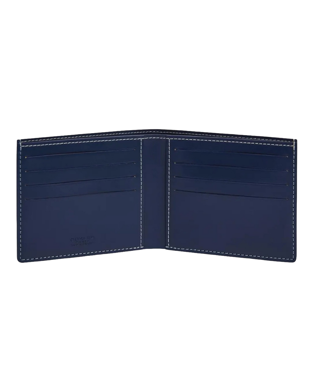 Goyard Bifold Wallet - Navy Blue - Inside