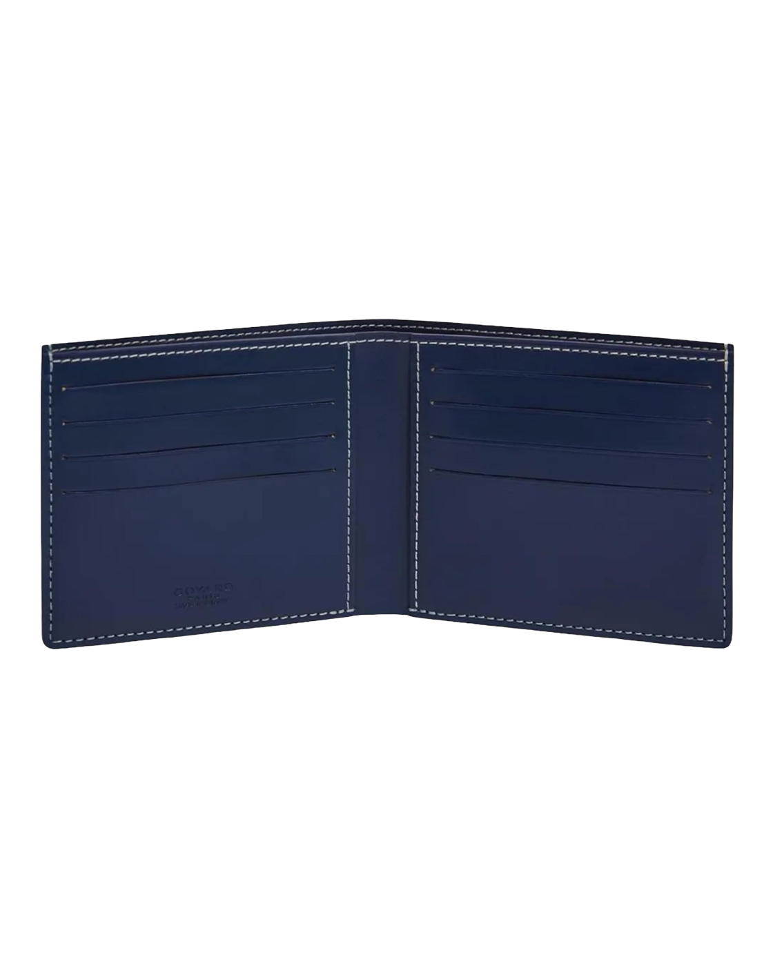 Goyard Bifold Wallet - Navy Blue - Inside