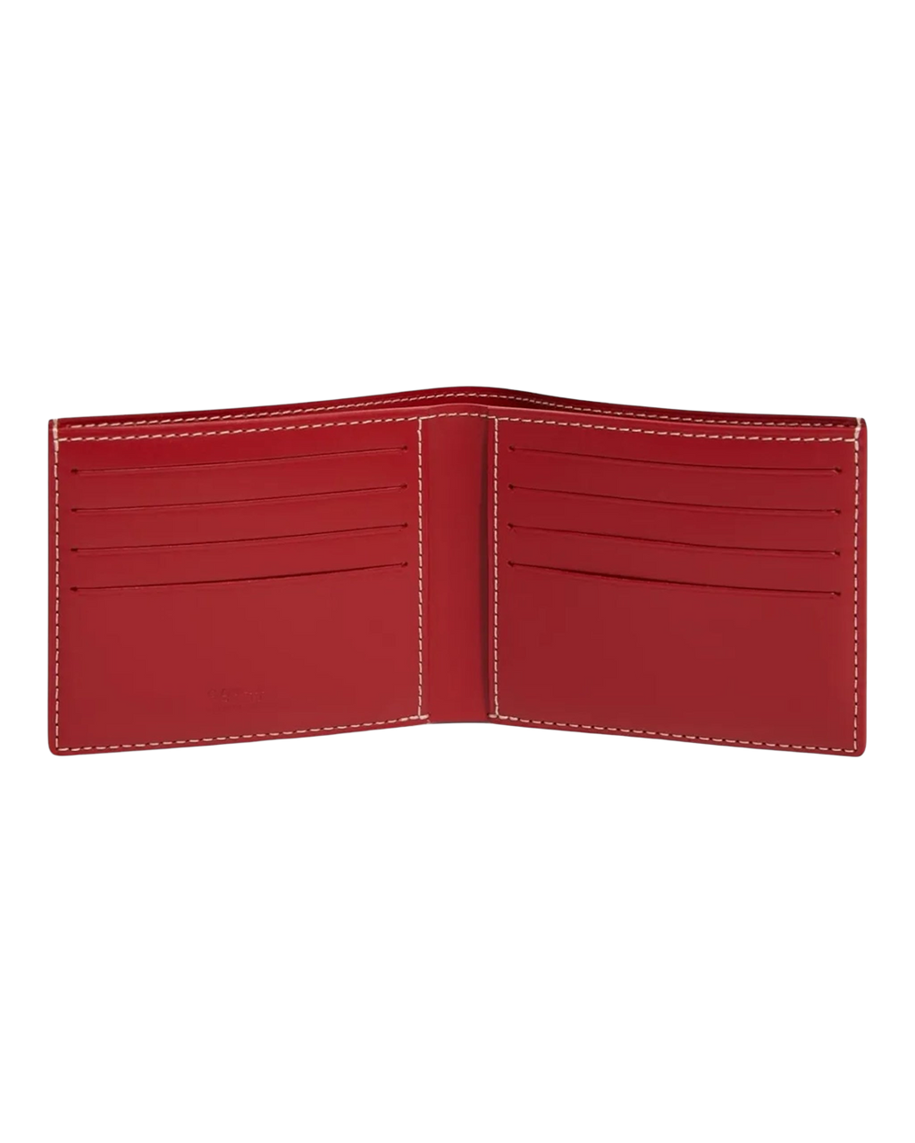 Goyard Bifold Wallet - Red - Inside