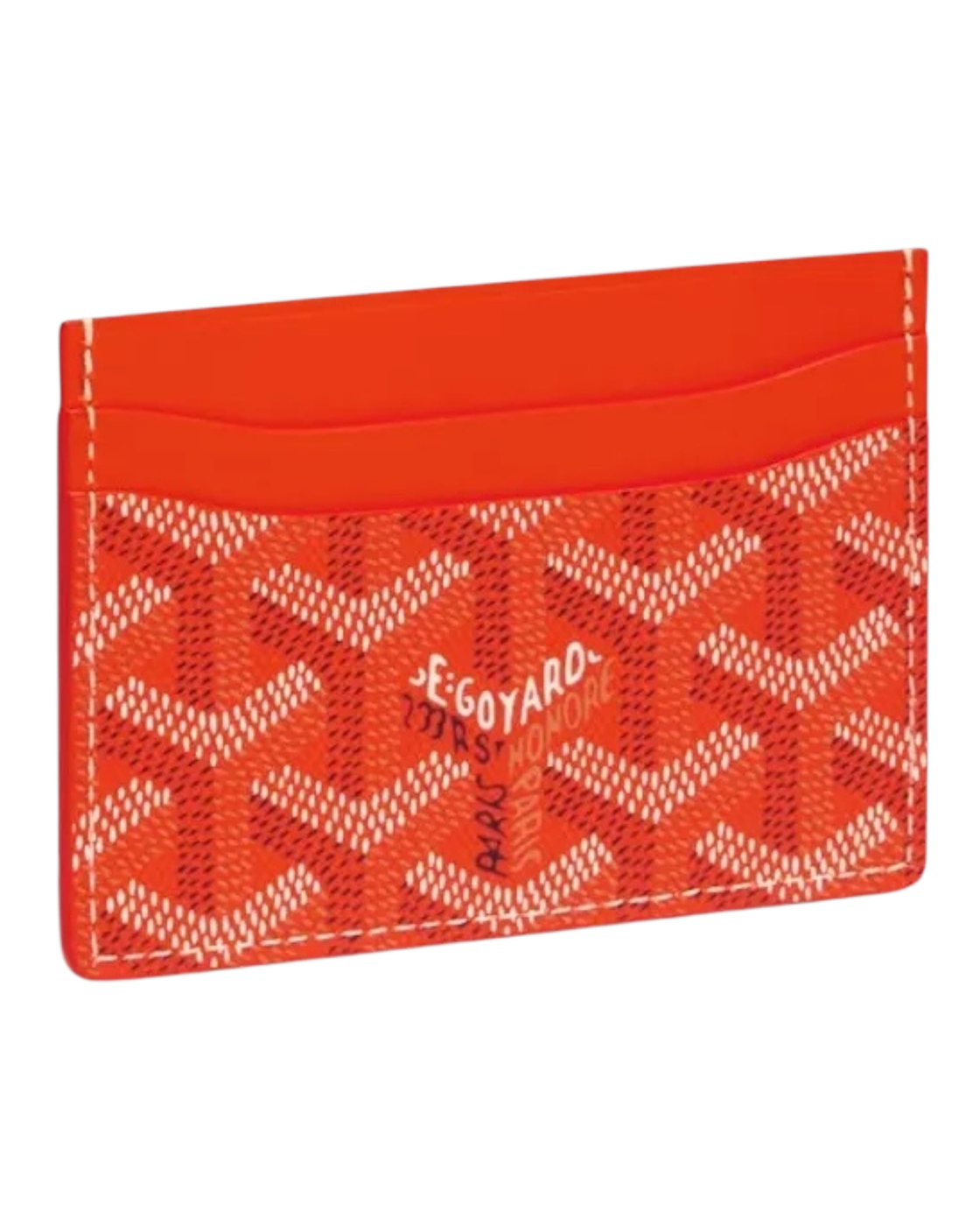 Goyard Card Holder - Orange