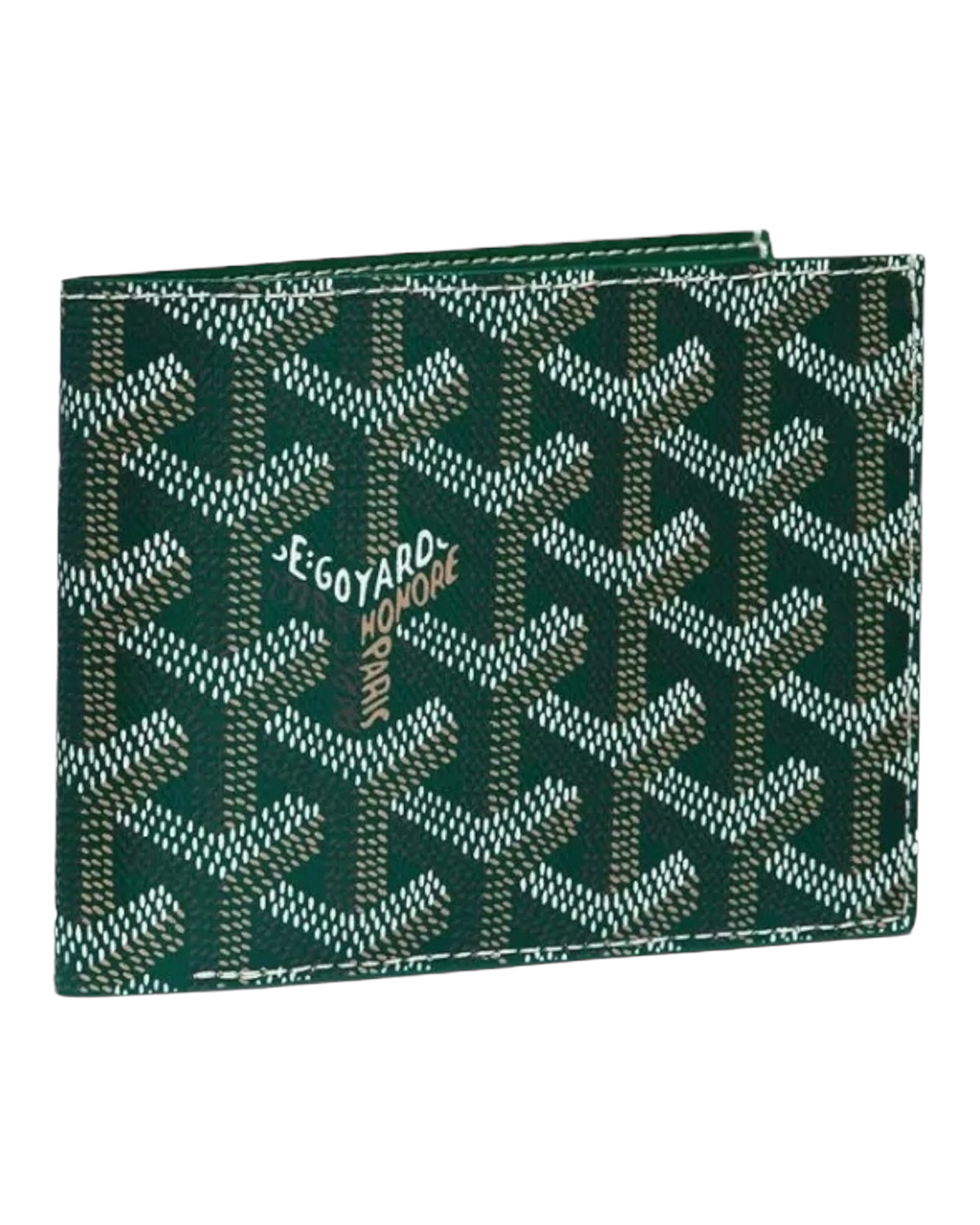 Goyard Bifold Wallet - Green - Front