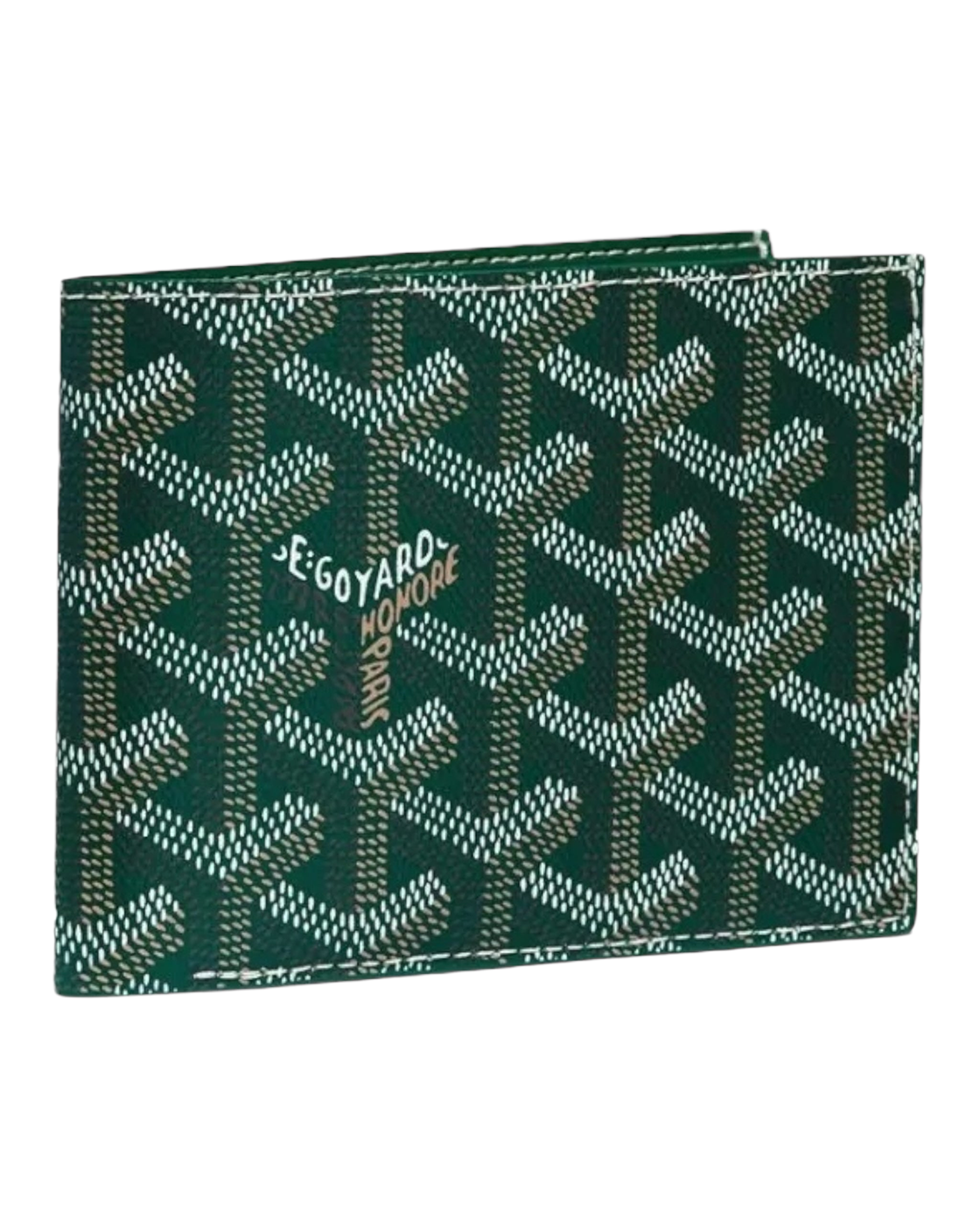 Goyard Bifold Wallet - Green - Front