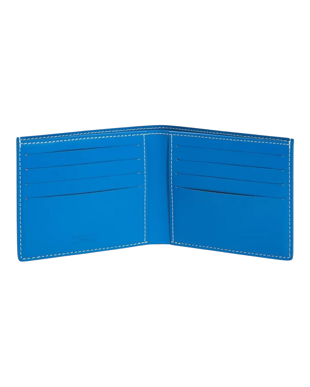 Goyard Bifold Wallet - Sky Blue - Inside