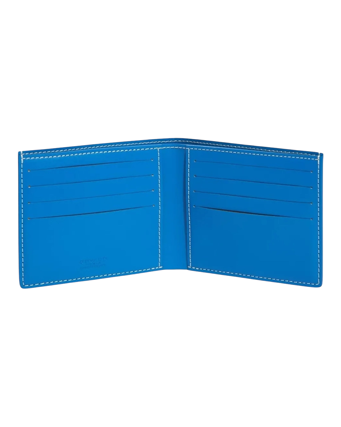 Goyard Bifold Wallet - Sky Blue - Inside