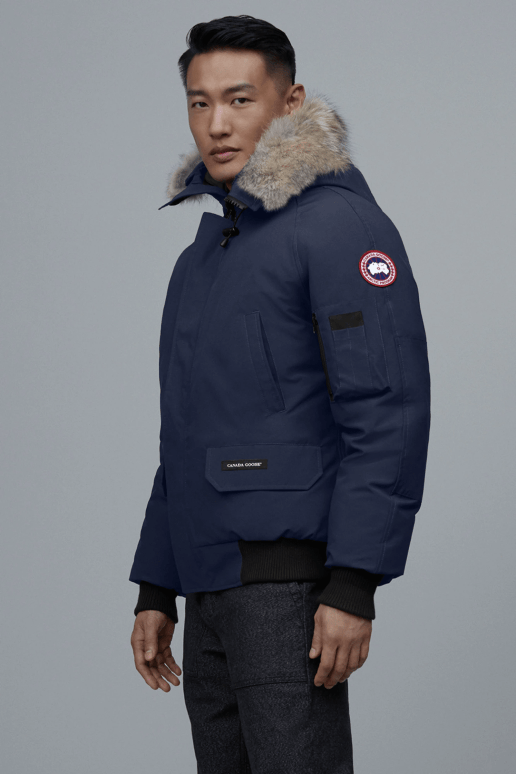 Canada Goose Chilliwack Heritage Bomber Jacket — Atlantic Navy — Product view
