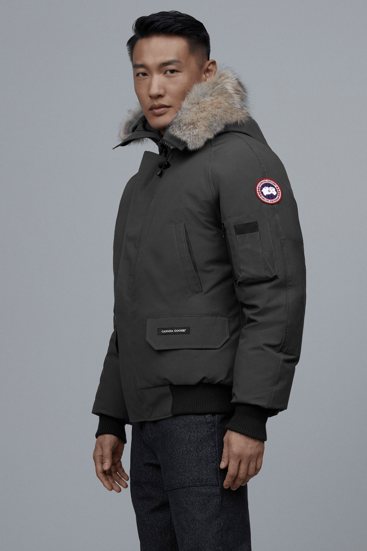 Canada Goose Chilliwack Heritage Bomber Jacket — Graphite — Product view