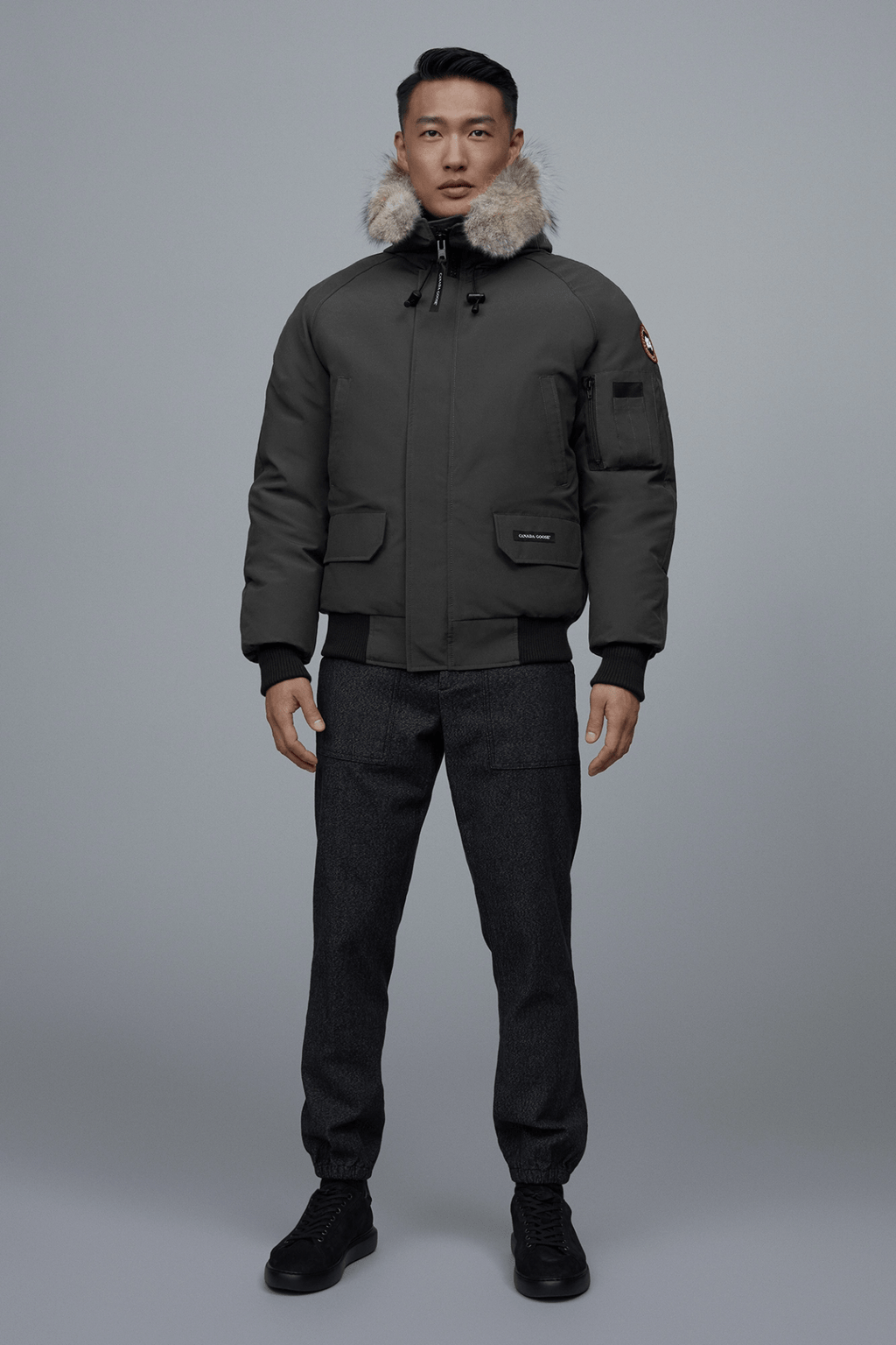 Canada Goose Chilliwack Heritage Bomber Jacket — Graphite — Product view