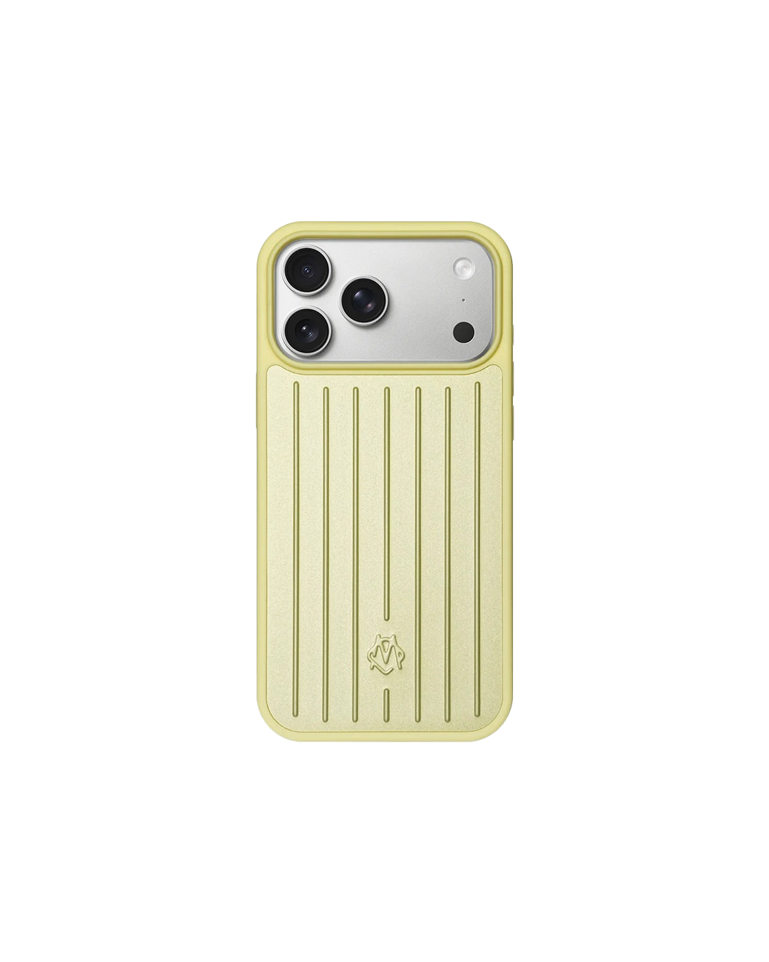 RIMOWA Grooved iPhone Case - Lemon Yellow
