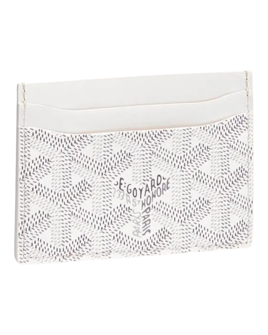 Goyard Card Holder - White