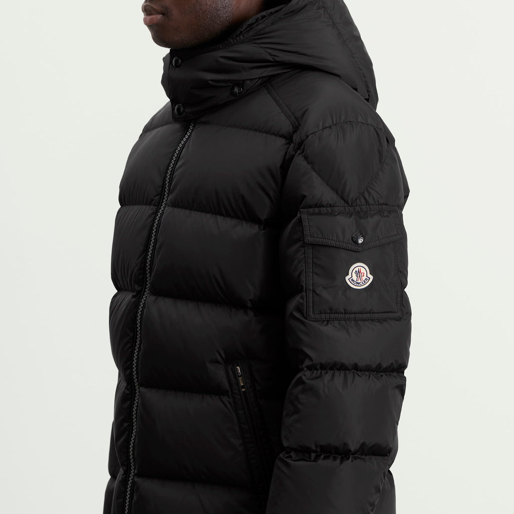 Moncler Maya Matte Jacket — Black — product view 5