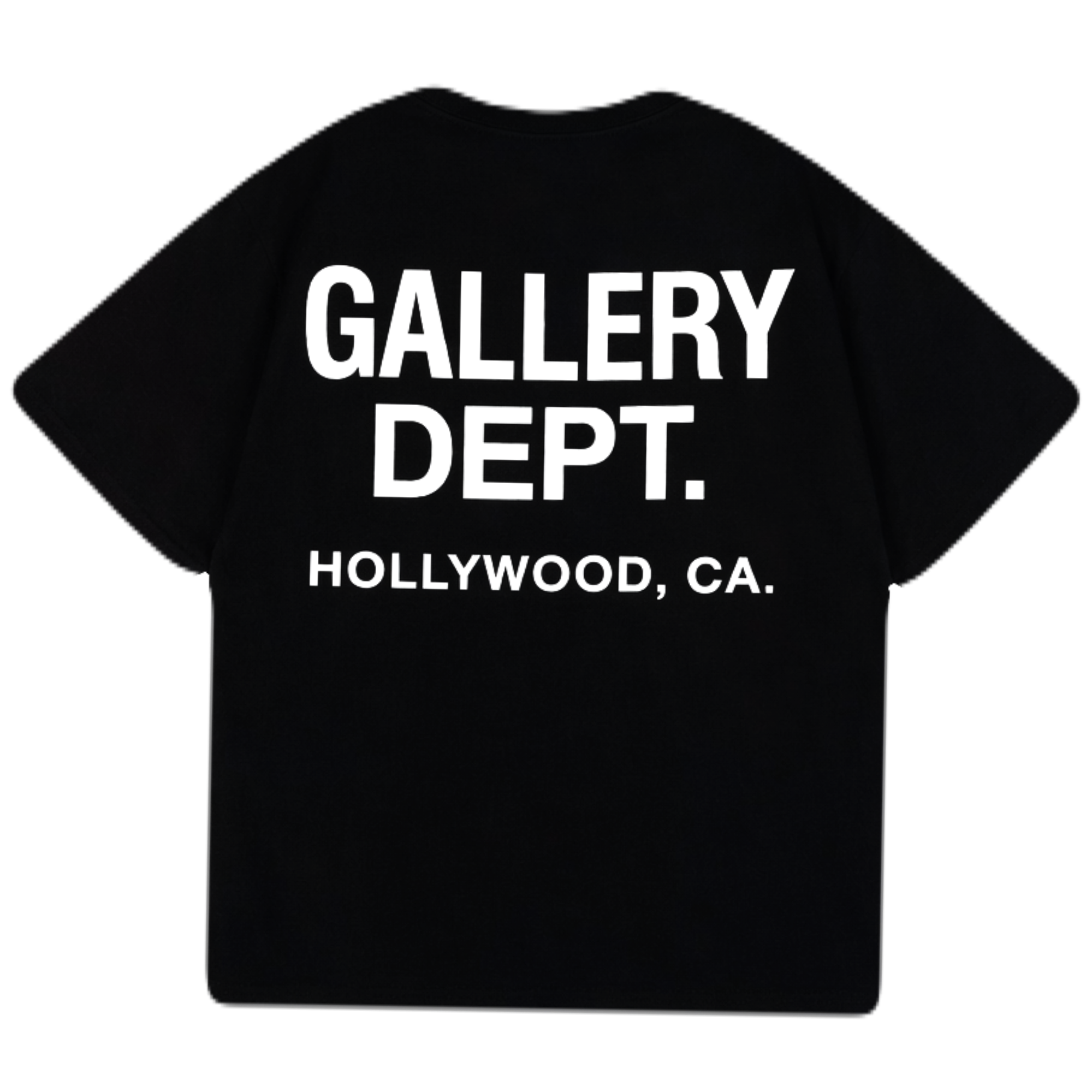 GALLERY DEPT BLACK- WHITE LOGO TEE