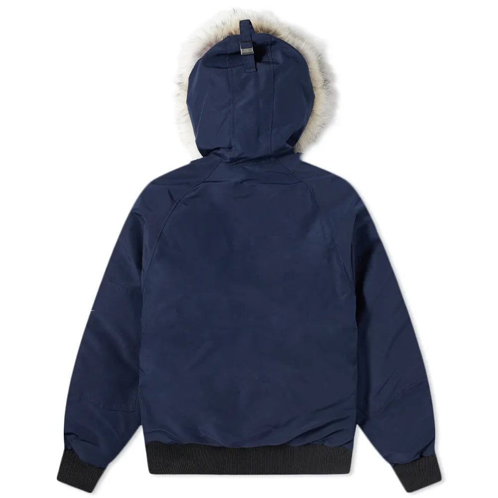 Canada Goose Chilliwack Heritage Bomber Jacket — Atlantic Navy — Back, garment only