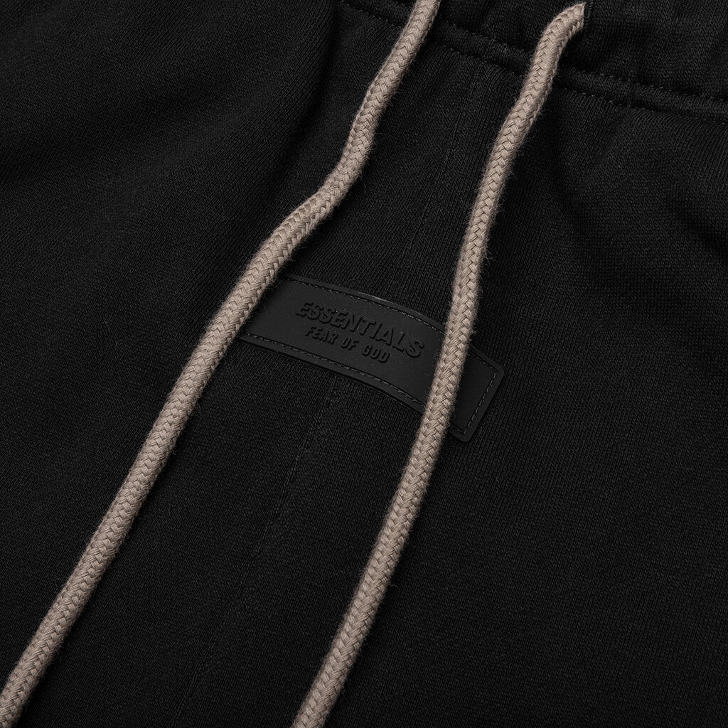 ESSENTIALS SS24 CORE SWEATPANTS — BLACK — detail