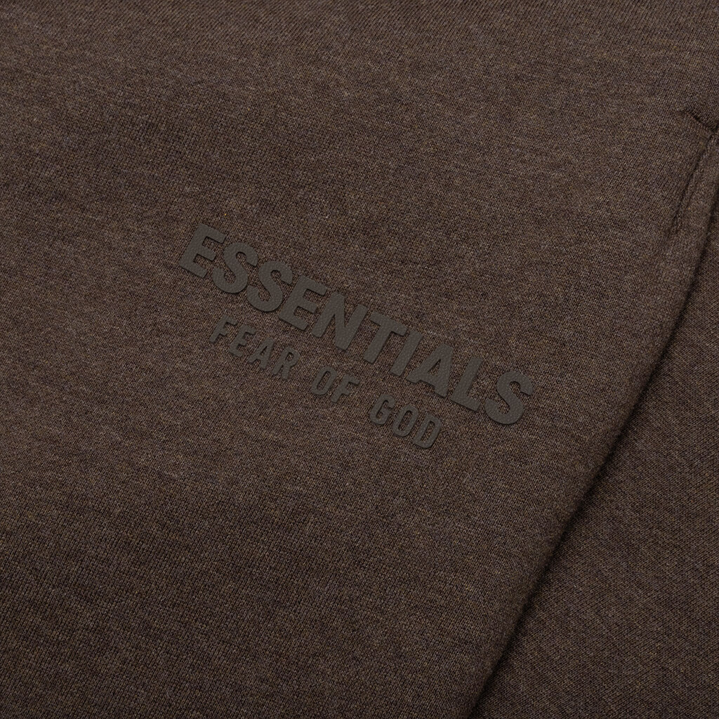 ESSENTIALS SS24 CORE SWEATPANTS — HEATHER WOOD — detail