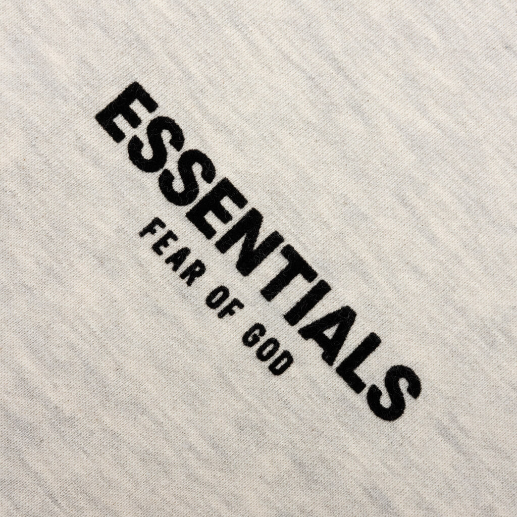 ESSENTIALS SS22 CORE SWEATPANTS — LIGHT OATMEAL — detail