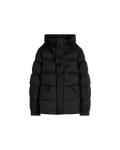 Moncler Madeira Padded Logo Jacket — Black — product view 1