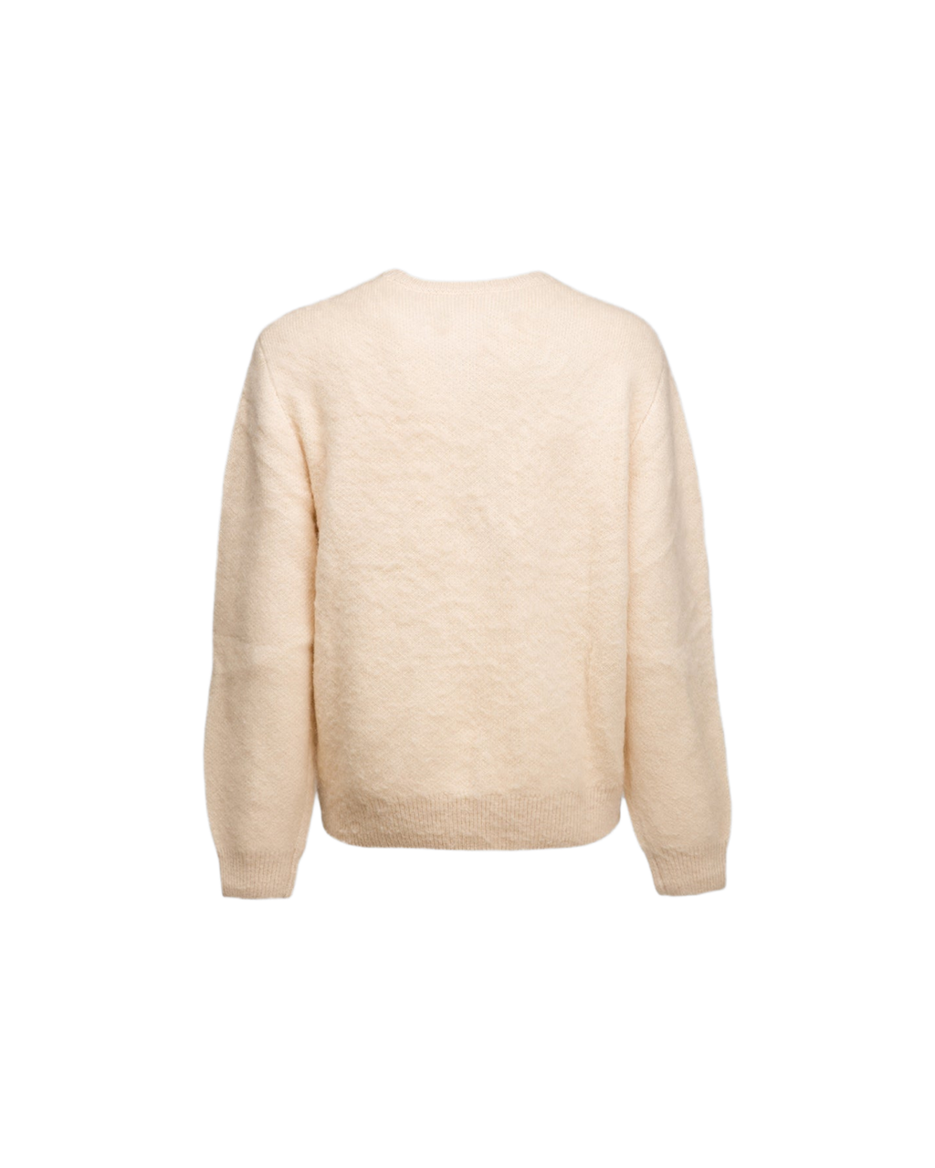 Corteiz C-Star Knit Sweater — Cream — back view