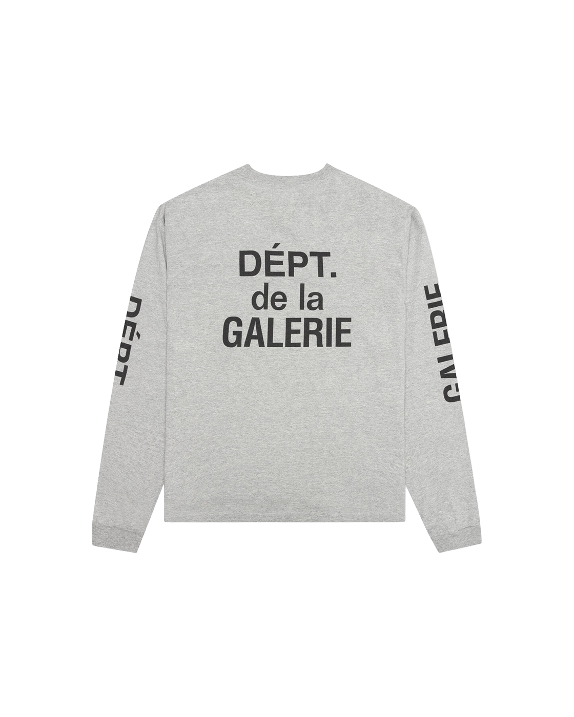 GALLERY DEPT. French Collector Long Sleeve — Heather Grey — back view