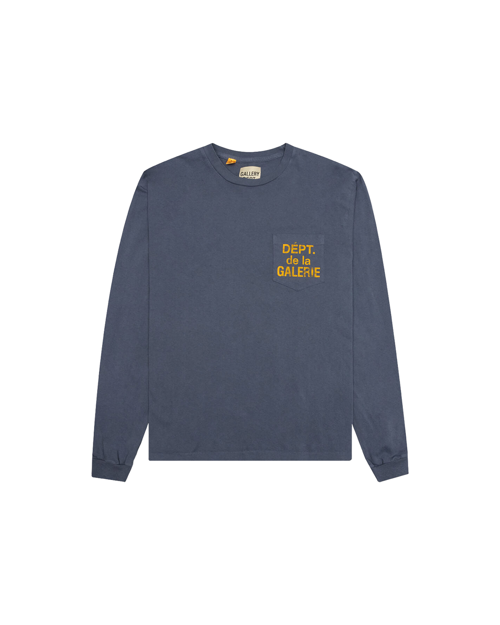 GALLERY DEPT. De La Galerie Pocket Long Sleeve — Navy — front view