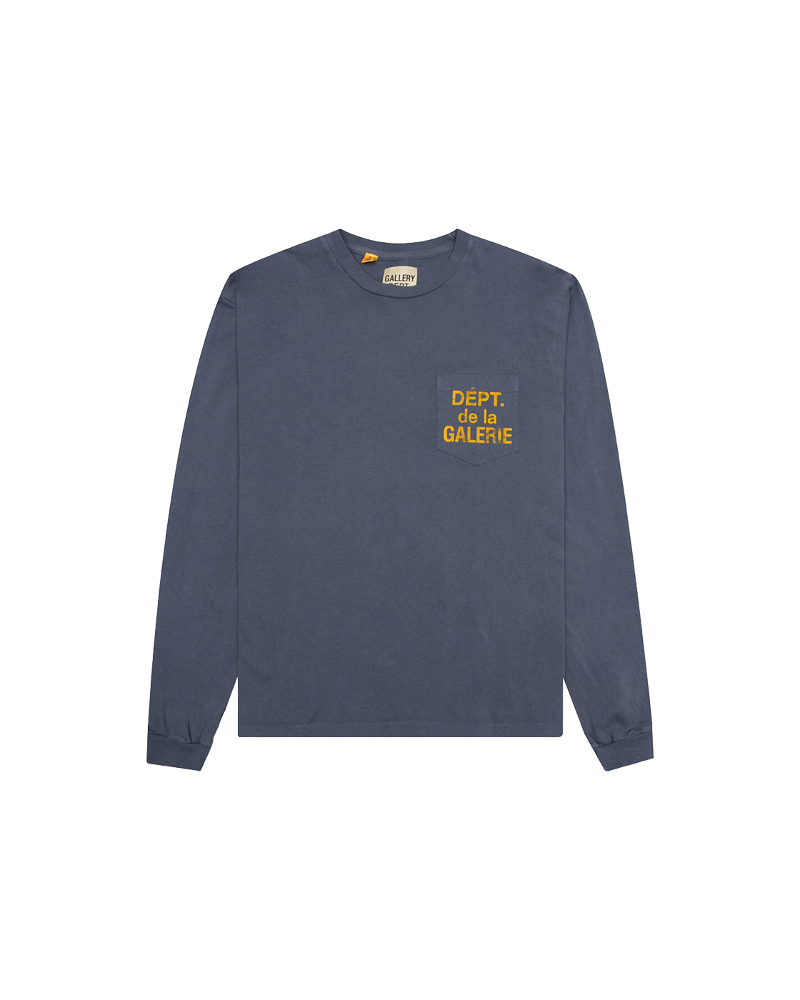 GALLERY DEPT. De La Galerie Pocket Long Sleeve — Navy — front view