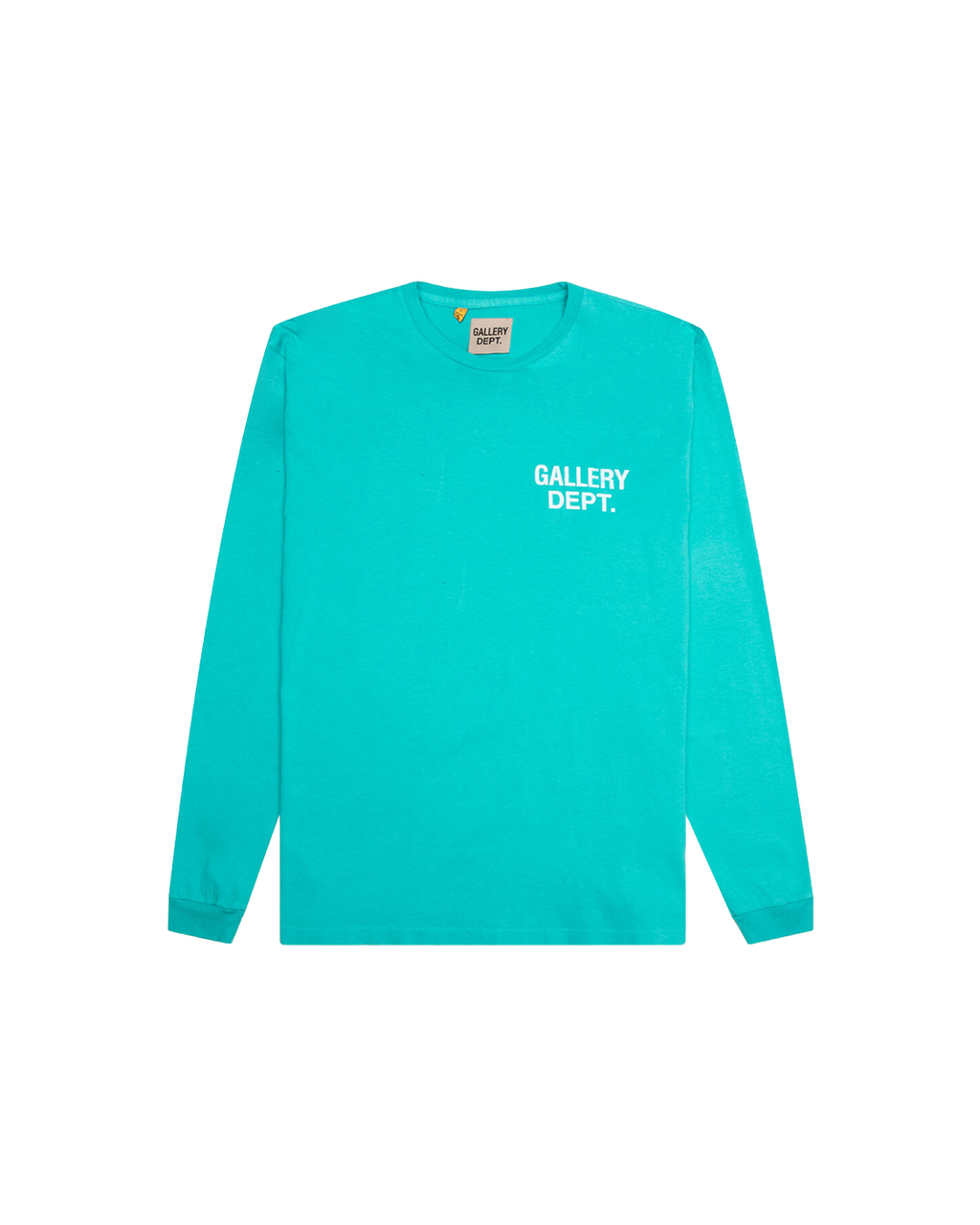 GALLERY DEPT. Souvenir Long Sleeve — Teal — front view