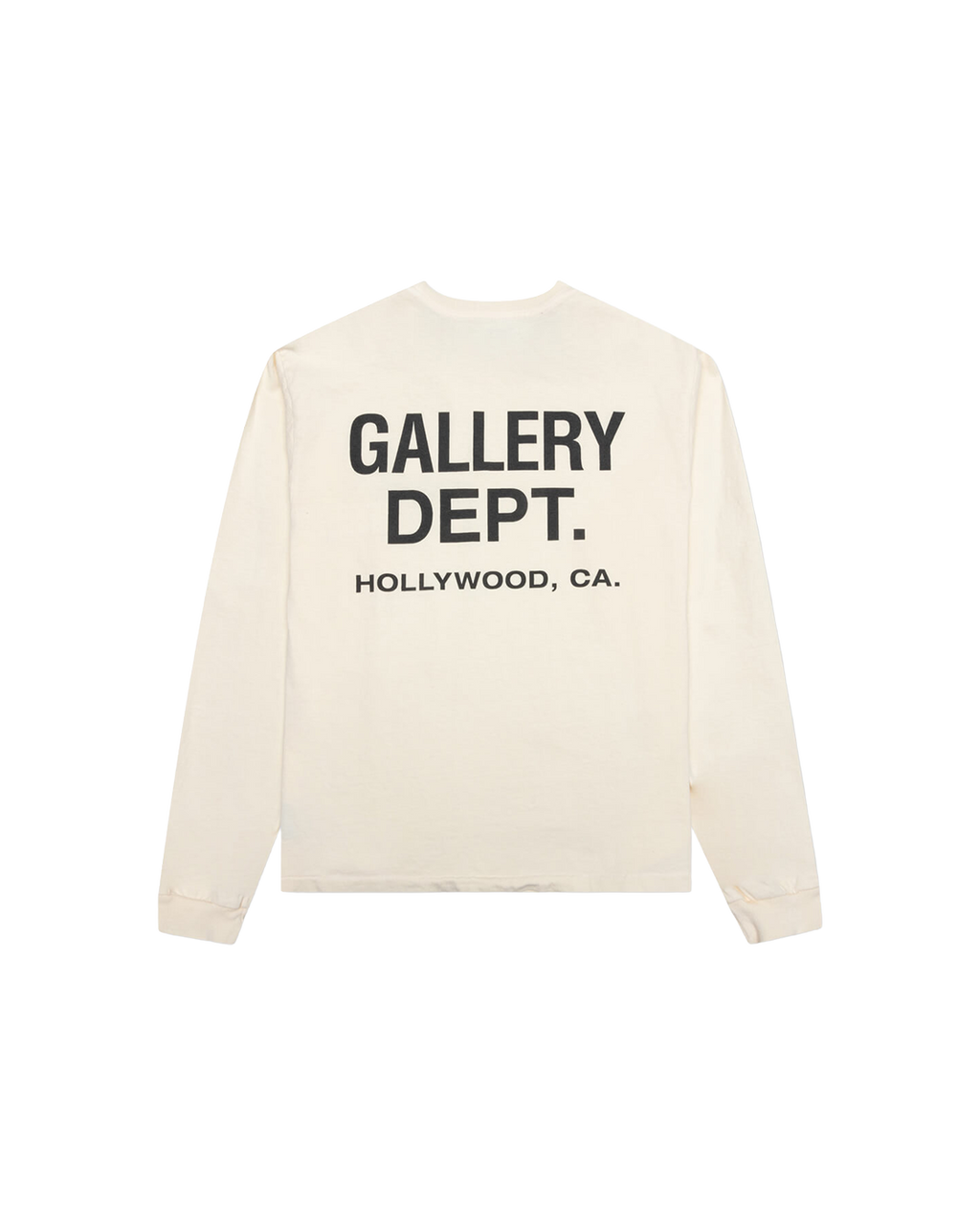 GALLERY DEPT. Souvenir Long Sleeve — Cream — back view