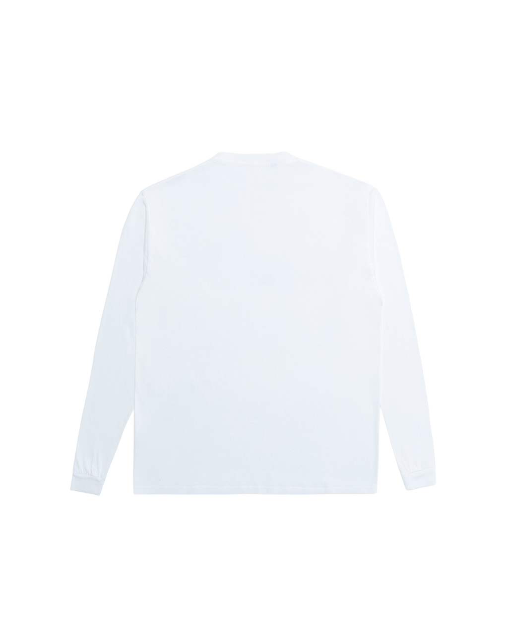 GALLERY DEPT. French Logo Lux Long Sleeve — Clean White — back view