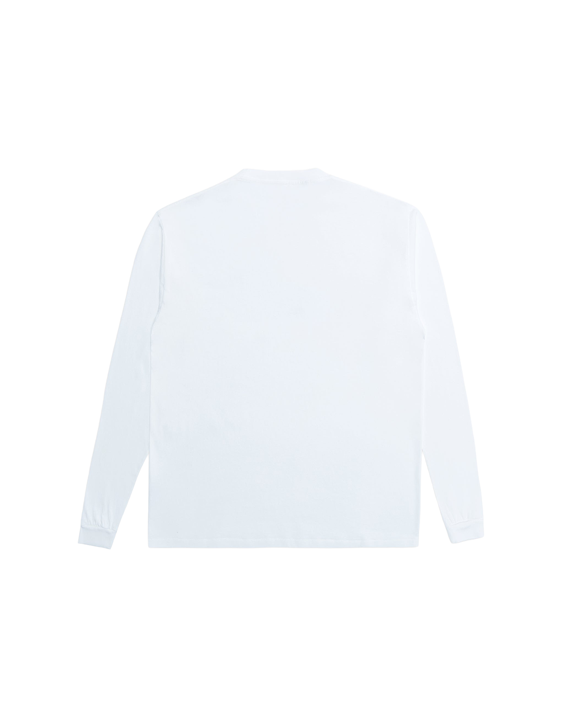 GALLERY DEPT. French Logo Lux Long Sleeve — Clean White — back view