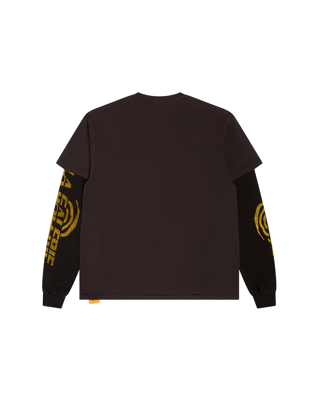 GALLERY DEPT. Noise 2fer Long Sleeve — Black/Black — back view