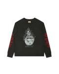 GALLERY DEPT. The World Is Ours Long Sleeve — Vintage Black — front view
