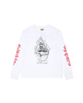 GALLERY DEPT. The World Is Ours Long Sleeve — Clean White — front view