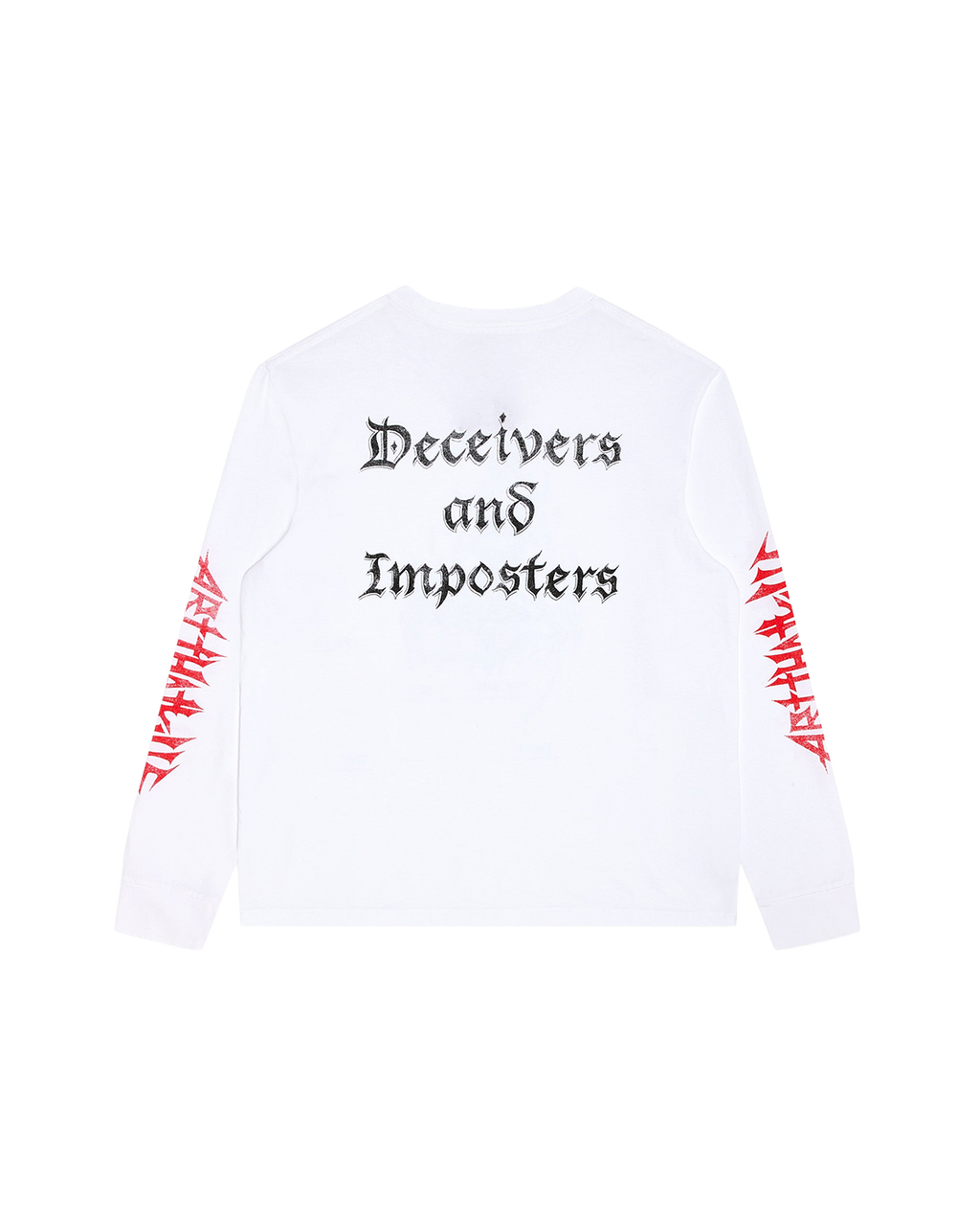 GALLERY DEPT. The World Is Ours Long Sleeve — Clean White — back view