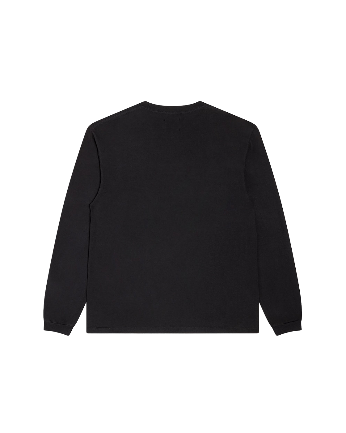 GALLERY DEPT. French Logo Lux Long Sleeve — Washed Black — back view