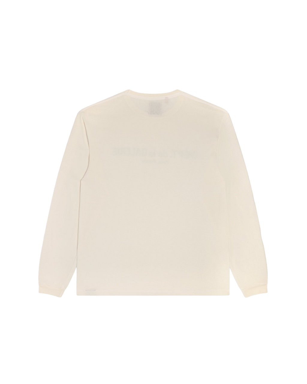 GALLERY DEPT. French Logo Lux Long Sleeve — Cream — back view