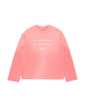 ACNE STUDIOS STOCKHOLM 1996 LONG-SLEEVE T-SHIRT — TANGO PINK — front view