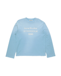 ACNE STUDIOS STOCKHOLM 1996 LONG-SLEEVE T-SHIRT — CORNFLOWER BLUE — front view